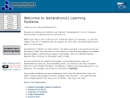 Website Snapshot of GENERATION 21 LEARNING SYSTEMS LLC