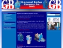 Website Snapshot of General Boiler Co., Inc.