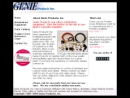 Website Snapshot of Genie Products, Inc.
