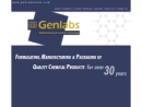 Website Snapshot of Genlabs, Eastern Facility