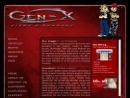 Website Snapshot of Gen X Signs & Banners