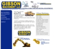 Website Snapshot of Industry, Gibson Machinery, LLC