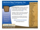 Website Snapshot of Gilchrist Bag Co., Inc.