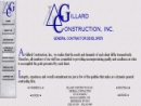 Website Snapshot of GILLARD CONSTRUCTION, INC.