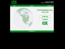 Website Snapshot of G K Industries, Inc.