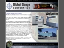 Website Snapshot of Global Gauge Corp.