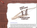 Website Snapshot of Great Northern Bowhunting Co., Inc.