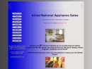 Website Snapshot of ALLIED APPLIANCE SALES COMPANY