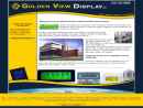 Website Snapshot of Golden View Display