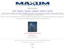 Website Snapshot of MAXUM LLC
