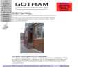 Website Snapshot of Gotham Shredders and Binding, Inc.