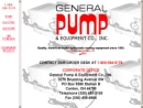 Website Snapshot of General Pump & Equipment Co., Inc.