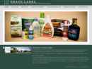 Website Snapshot of Grace Label, Inc.
