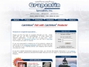 Website Snapshot of Grapentin Specialties