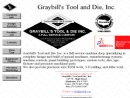 Website Snapshot of Graybill's Tool & Die, Inc.