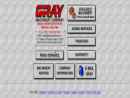Website Snapshot of Gray Machinery Company