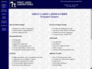 Website Snapshot of Great Lakes Laboratories, Inc.