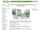 Website Snapshot of JR Green--Green School Supply