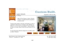 Website Snapshot of Gregory Custom Cabinetry, Inc., David