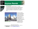 Website Snapshot of Greystone Materials B T