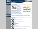 Website Snapshot of Grips Etc.