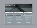 Website Snapshot of Groth Manufacturing, Inc.