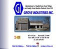 Website Snapshot of Grove Industries, Inc.