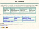 Website Snapshot of GSC ASSOCIATES