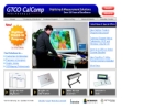 Website Snapshot of GTCO CalComp