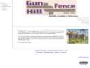 Website Snapshot of Gun Hill Fence Co.