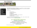 Website Snapshot of Gyro Chemical & Equipment Co.