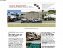 Website Snapshot of HAAKER EQUIPMENT CO INC