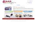 Website Snapshot of Haas Laser Technologies, Inc.