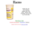 Website Snapshot of Haemo-Sol, Inc.