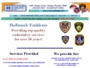 Website Snapshot of Hallmark Emblems, Inc.