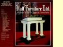 Website Snapshot of Hall Furniture Ltd.