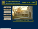 Website Snapshot of Hammer Stone