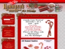 Website Snapshot of Hammond's Candies, Inc.
