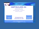 Website Snapshot of Hampton-Clarke / Veritech Labs