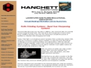 Website Snapshot of Hanchett Mfg. Co.