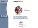 Website Snapshot of Hanover Direct Manufacturing