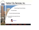 Website Snapshot of Harbor City Services, Inc
