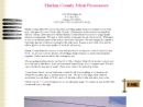 Website Snapshot of Harlan County Meat Processors