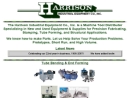 Website Snapshot of Harrison Industrial Equipment Co., Inc.