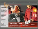 Website Snapshot of Harris Printers