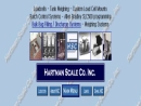 Website Snapshot of Hartman Scale Co.