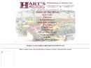 Website Snapshot of Hart's Greenhouse & Florist LLC