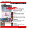 Website Snapshot of Harvey Advertising Design