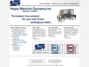 Website Snapshot of Hayes Machine Company, Inc.