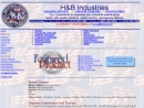 Website Snapshot of H & B Supply, Inc.